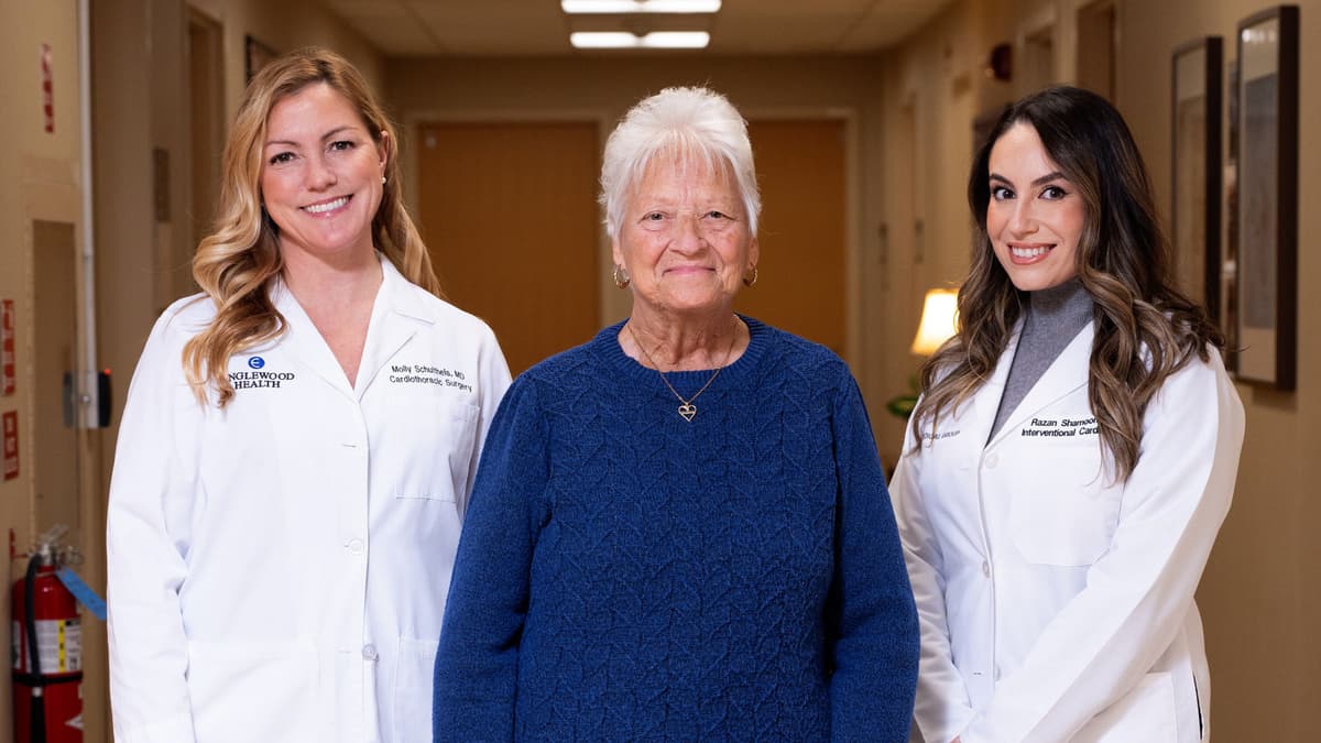 Play video now: Frances’s Story – Coronary Artery Disease